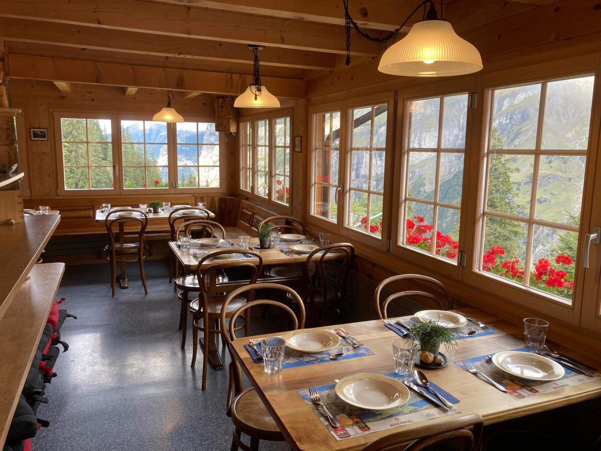 Berggasthaus Tschingelhorn Hotell Stechelberg Eksteriør bilde