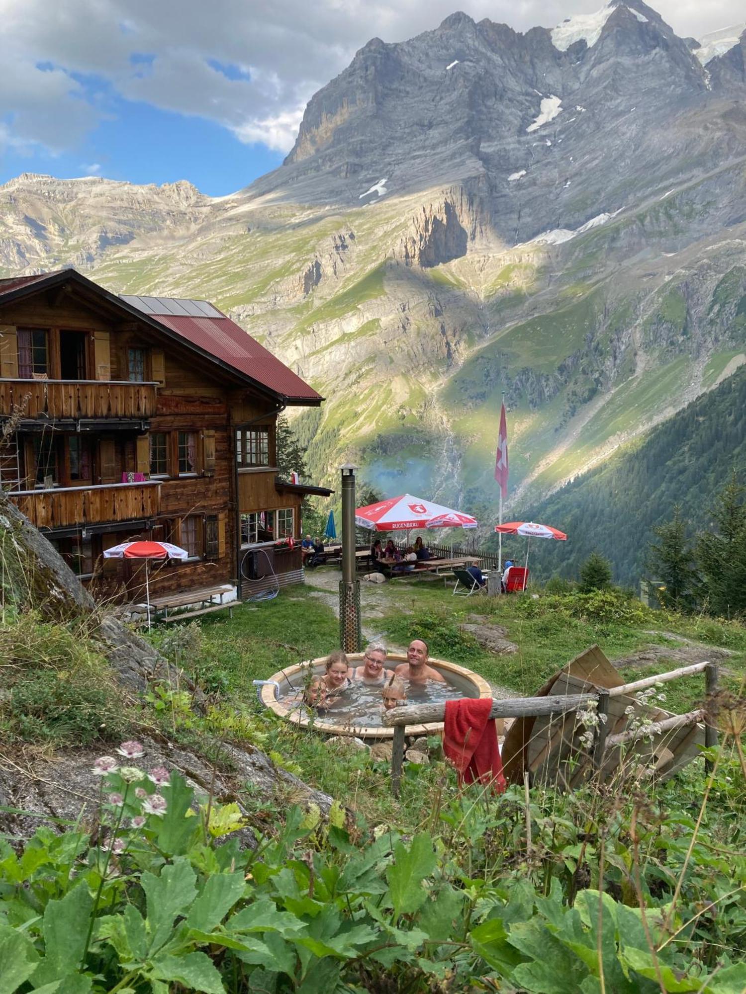 Berggasthaus Tschingelhorn Hotell Stechelberg Eksteriør bilde